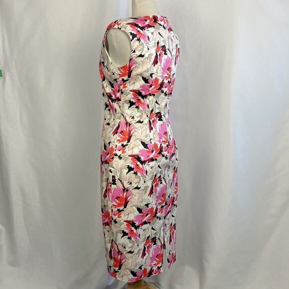 L.K.Bennett of London Floral Print Midi Dress - Picture 8 of 15